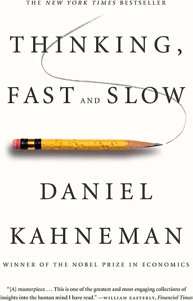 Cover of Thinking, Fast and Slow by Daniel Kahneman